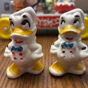 Duck Character Figurines - Yellow and White